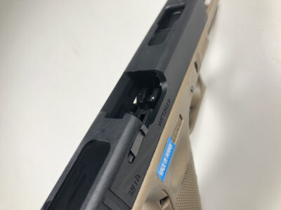 WE GBB Gas Pistol R18C Gen4 - Black/Tan - obrazek 4