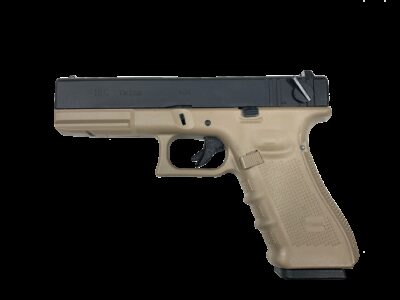 WE GBB Gas Pistol R18C Gen4 - Black/Tan