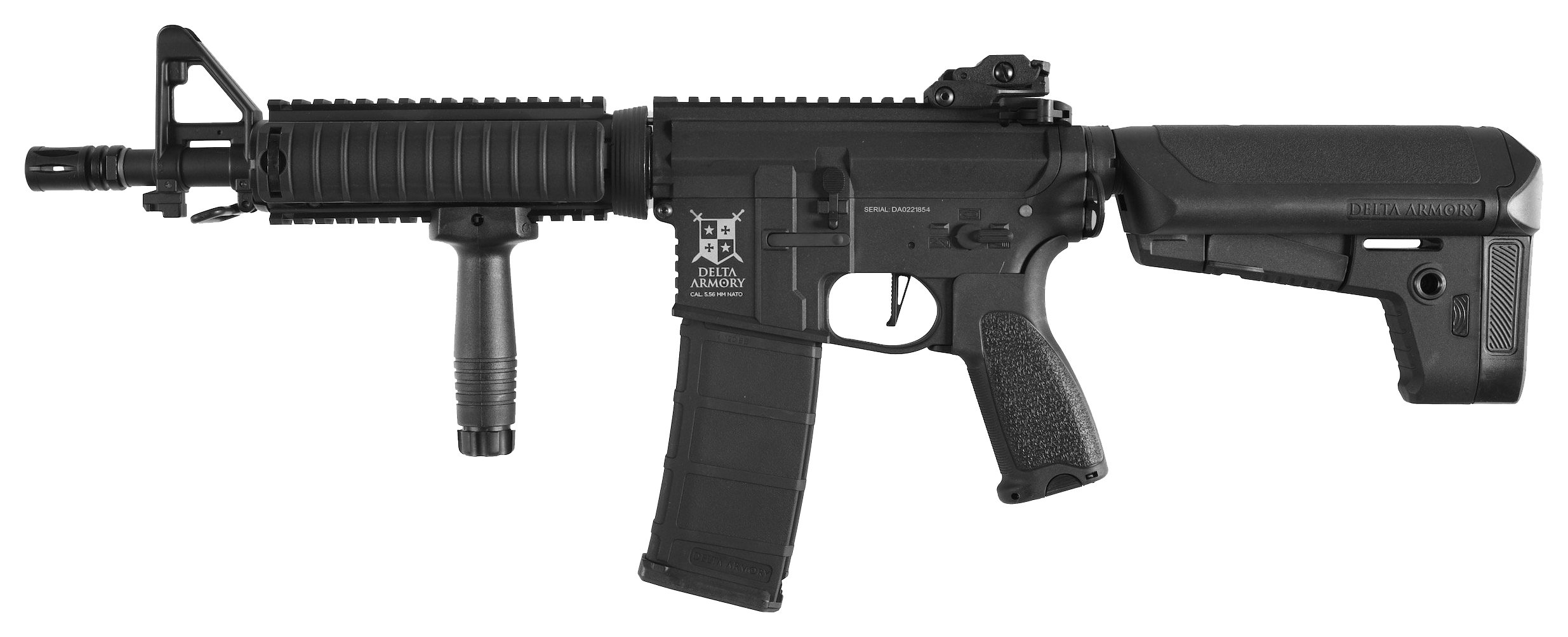 Delta Armory M4 CQB-R BRAVO - Black OD-A-DA014-BK asgbox.pl Delta Armory M4 CQB-R BRAVO - Black