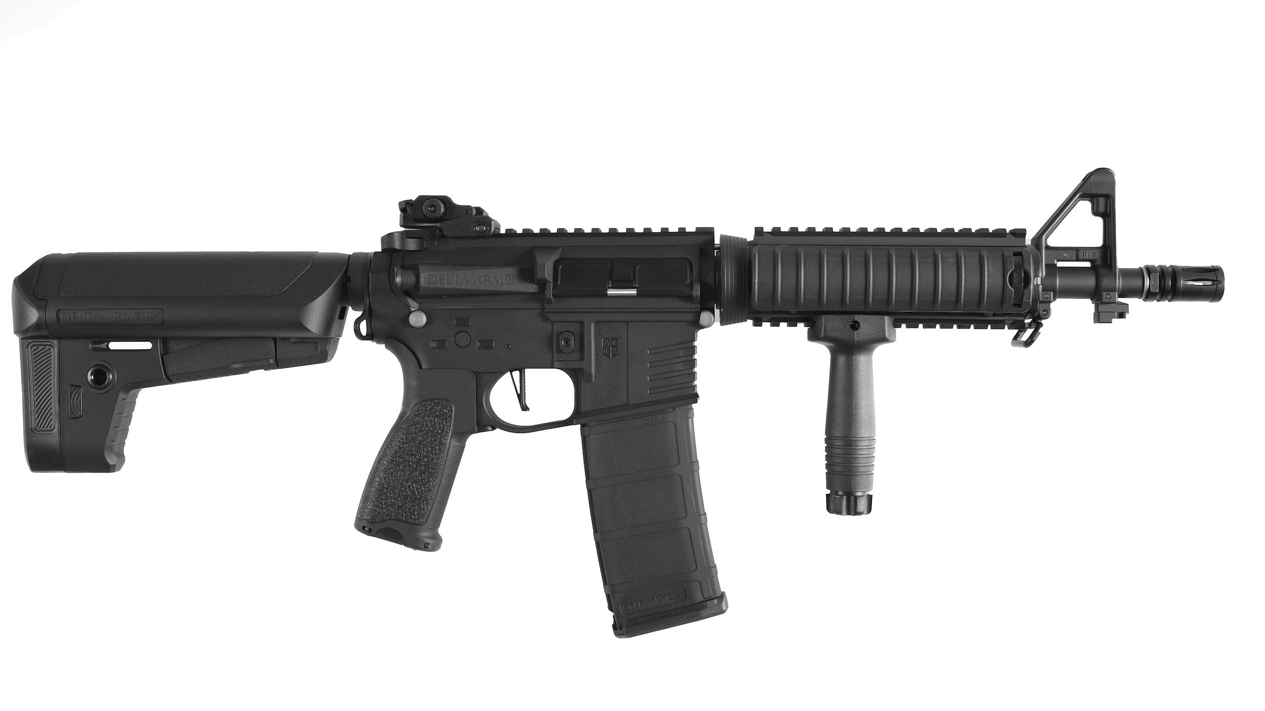 Delta Armory M4 CQB-R BRAVO - Black OD-A-DA014-BK asgbox.pl Delta Armory M4 CQB-R BRAVO - Black - obrazek 2