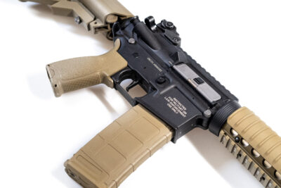 Delta Armory M4 CQB-R BRAVO - Black/Tan - obrazek 4