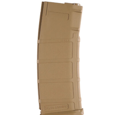 Alternative view of DA DMAG magazine for 120 BBs M4/M16, Mid-Cap - Tan