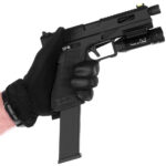 Novritsch G-Series GBB Extended Gas Magazine, 49 BBs - Black - obrazek 3