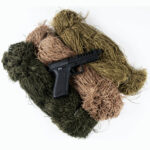 Novritsch BURLAP CAMO Jute Set - Green / Tan - obrazek 3