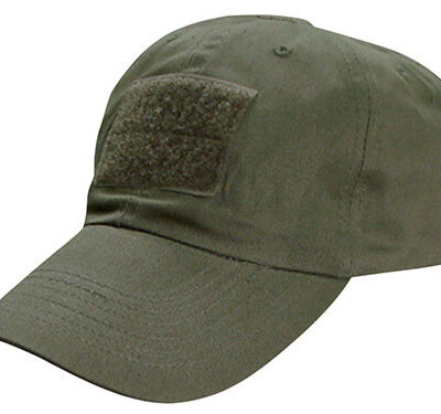 CONDOR Tactical Cap OPERATOR with Velcro Panels - Green