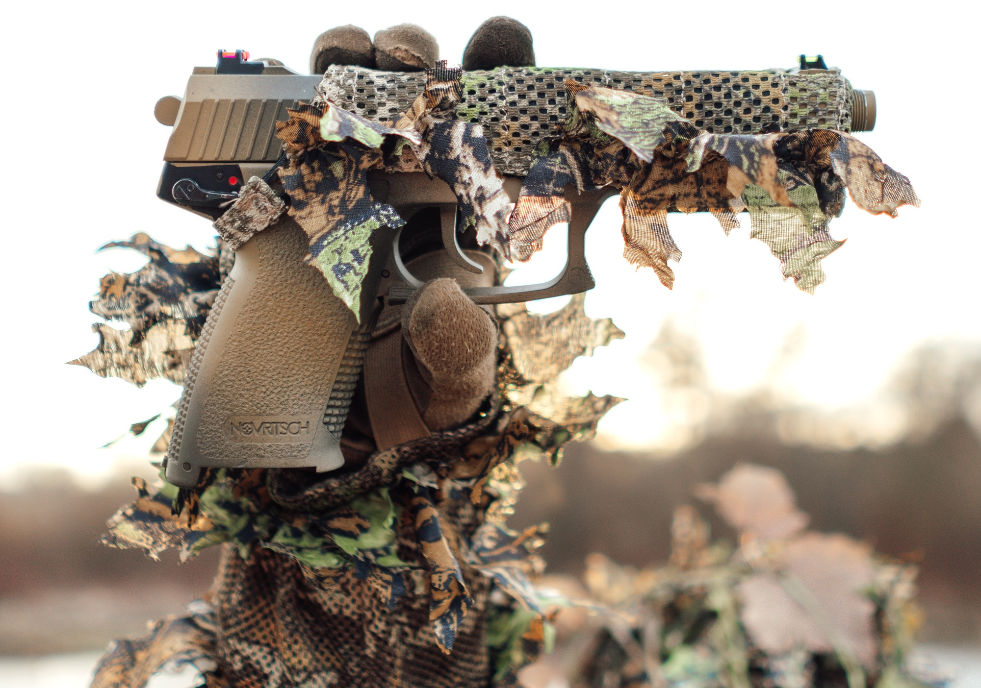 Novritsch SSX23 / MK23 3D Camo Cover - Amber OD-A-NOVRITSCH117-AM asgbox.pl Novritsch SSX23 / MK23 3D Camo Cover - Amber - obrazek 5