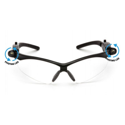 Alternative view of Protective goggles PMXTREME LED ESB6310STPLED, anti-fog - clear