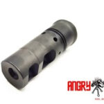 Angry Gun QD Muzzle Brake SOCOM556 TYPE-A (Full Markings), 14- mm (CCW) - Black - obrazek 3