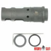 Angry Gun QD Muzzle Brake SOCOM556 TYPE-A (Full Markings), 14- mm (CCW) - Black OD-A-AGS556TA-CCW asgbox.pl