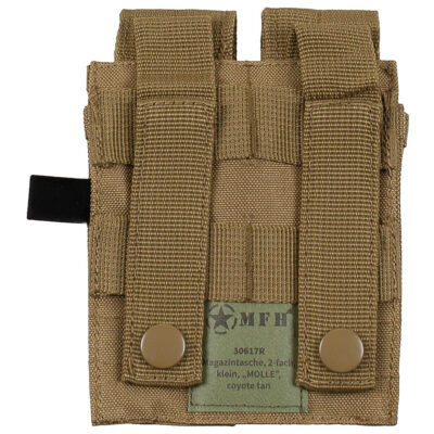 Alternative view of Pouch MOLLE Double the gun. stocks. - Coyote Brown