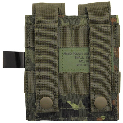 Alternative view of Pouch MOLLE Double the gun. stocks. - Flecktarn