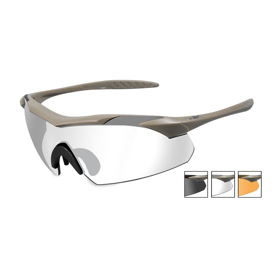 Goggles VAPOR Smoke Grey plus Clear plus Light Rust/Matte Tan OD-A-WX089 asgbox.pl Goggles VAPOR Smoke Grey plus Clear plus Light Rust/Matte Tan - obrazek 2