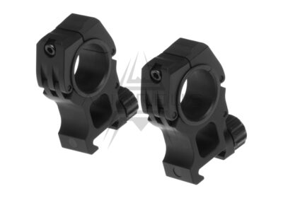 M10 Mount Rings 25.4mm / 30mm - Black - obrazek 2