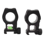 M10 Mount Rings 25.4mm / 30mm - Black - obrazek 5