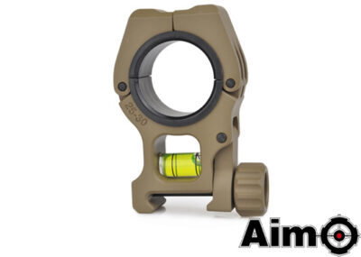 M10 Mount Rings 25.4mm / 30mm - TAN - obrazek 4