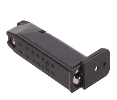 AA CO2 Magazine for AAP-01 / G-series GBB, 23 BBs - Black - obrazek 2