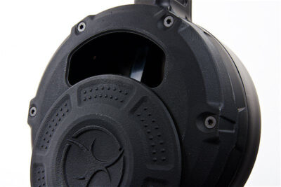 AA Drum Magazine for AAP-01 and G-series GBB, 350 BBs - Black - obrazek 5