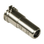 CNC Titanium Adjustable Nozzle 22mm - 25mm for AEG - obrazek 3