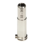 CNC Titanium Adjustable Nozzle 33mm - 36mm for AEG - obrazek 5