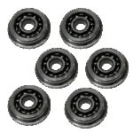 Open Steel Bearings bushings 9 mm