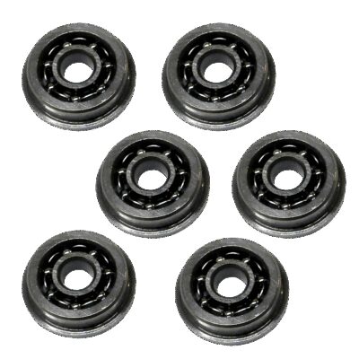 Open Steel Bearings bushings 9 mm