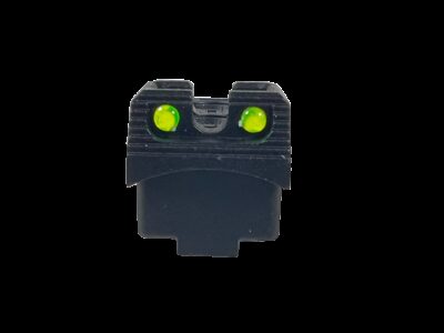 AA MIM Fiber-Optic Metal Rear Sight for AAP-01 - Black - obrazek 3