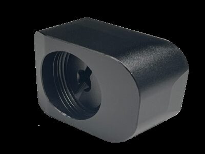 AA CNC Aluminum Enlarged CO2 Magazine Base Plate AAP-01 - Black - obrazek 2