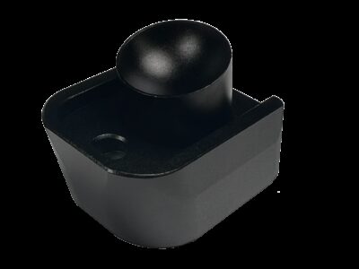 AA CNC Aluminum Enlarged CO2 Magazine Base Plate AAP-01 - Black - obrazek 3