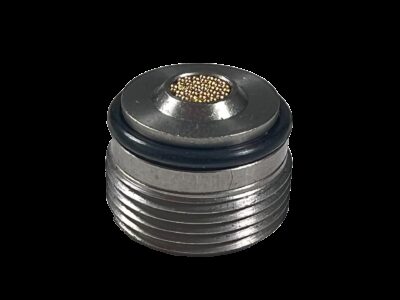 AA AAP-01 / G-Series CO2 Magazine Cartridge Nut with Needle - Silver - obrazek 2