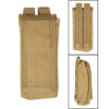 Pouch for 2 AK47 magazines with flap - Coyote OD-A-MILT164-COY asgbox.pl