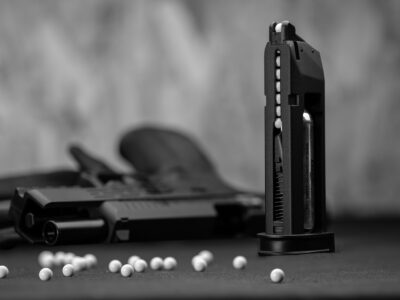 ASG CO2 Magazine for STEYR L9-A2 GBB, 22 BBs - Black - obrazek 2