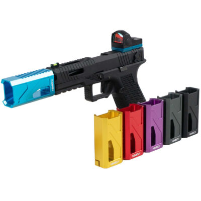 Alternative view of Novrtisch SSP18 Rectangular Amplifier - Red