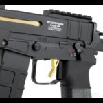 TM Electric AEP Submachine Gun Scorpion Mod.M - Black/Gold - obrazek 5