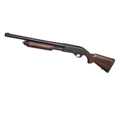 Alternative view of TM Gas GNB Shotgun M870 Tactical, 3/6 Shots - Black/Imitation Wood