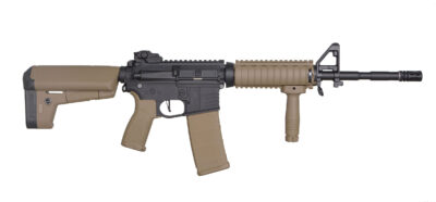 Delta Armory M4 RIS BRAVO - Black/Tan - obrazek 2