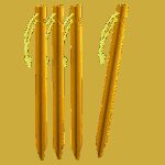 HELIKON TARP STAKES Aluminum Tent Pegs (4 pcs ) - Orange
