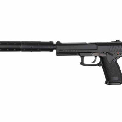 ASG MK23 Special Operations GNB with Suppressor - Black