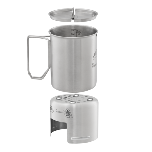 HELIKON PATHFINDER Stainless Steel Camping Cooking Set SE-PBC-SS-15 asgbox.pl HELIKON PATHFINDER Stainless Steel Camping Cooking Set - obrazek 3