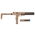 VORSK VMP-1X GBB SMG with Silencer - Tan - obrazek 2