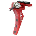 CNC Aluminum Advanced Speed Trigger (Style B) (Red) for EVO