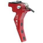 CNC Aluminum Advanced Speed Trigger (Style B) (Red) for EVO - obrazek 2