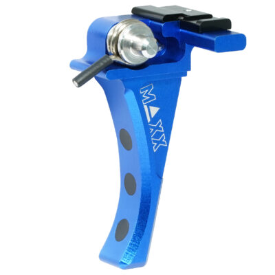 CNC Aluminum Advanced Speed Trigger (Style D) (Blue) for EVO