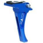 CNC Aluminum Advanced Speed Trigger (Style D) (Blue) for EVO - obrazek 4