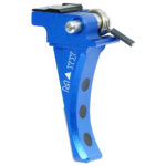 CNC Aluminum Advanced Speed Trigger (Style D) (Blue) for EVO - obrazek 2