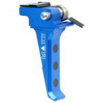 CNC Aluminum Advanced Speed Trigger (Style E) (Blue) for EVO - obrazek 2
