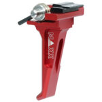 CNC Aluminum Advanced Speed Trigger (Style E) (Red) for EVO - obrazek 3