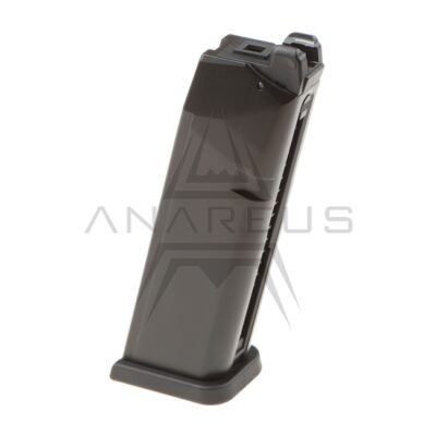 AA Gas Magazine for AAP-01 / G-series GBB, 23 BBs - Black