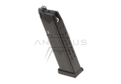 AA Gas Magazine for AAP-01 / G-series GBB, 23 BBs - Black - obrazek 2