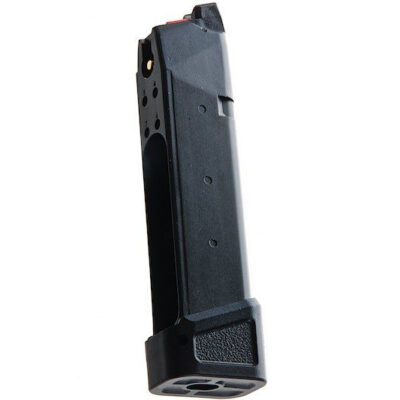 Alternative view of Krytac SilencerCo Maxim 9 CO2 magazine for 24 BBs