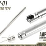 AA Precision Inner Barrel AAP-01 GBB, 6.03 mm - 186 mm